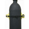 Soporte 1 Botella gas-Bombona Abrazaderas con tensores