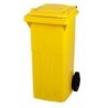 Cubo basura amarillo 120 lts