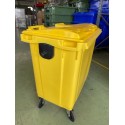 Contenedor basura amarillo 800 lts