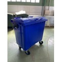 Contenedor basura azul 800 lts